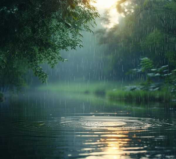 雨意盎然成语诗韵